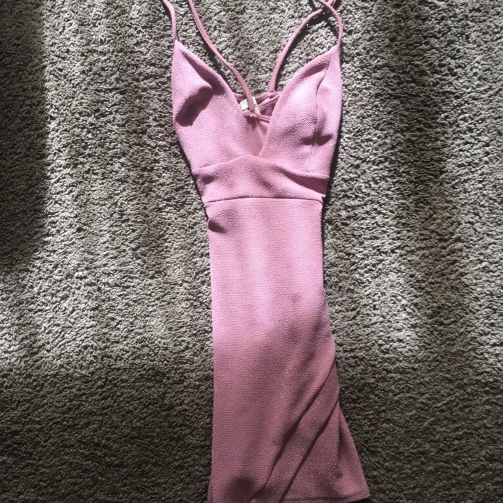 Sparkly lavender dress